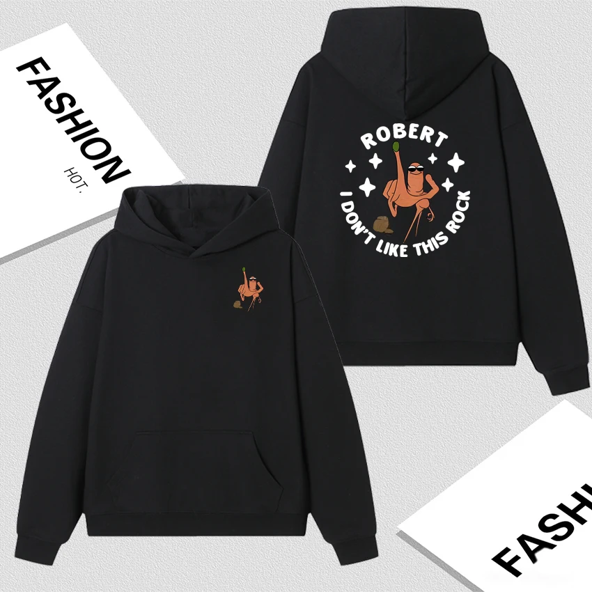 I Don't Like This Rock Marcus The Worm Meme Graphic Sweatshirt Long sleeve Autumn Winter Loose Casual Fleece Bodywarmer Hoodie
I Don't Like This Rock Marcus The Worm Meme Graphic Sweatshirt Long sleeve Autumn Winter Loose Casual Fleece Bodywarmer Hoodie