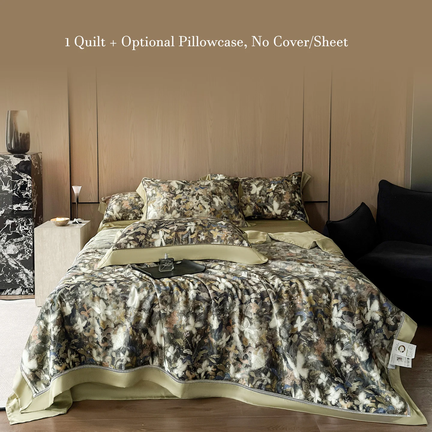 Cooling Lyocell Summer Quilt Vintage Floral 200x230cm 220x240cm Quilt with 48x74cm Pillowcases Breathable Lightweight
Cooling Lyocell Summer Quilt Vintage Floral 200x230cm 220x240cm Quilt with 48x74cm Pillowcases Breathable Lightweight