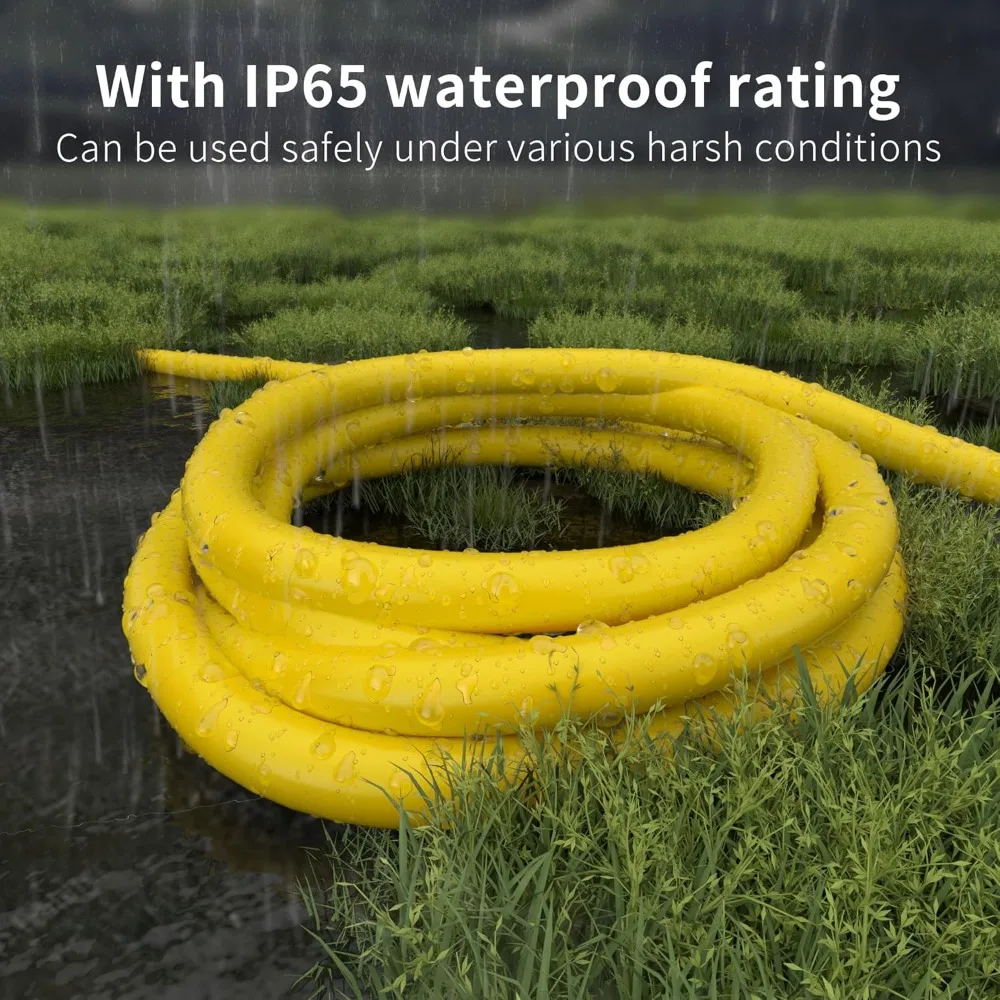 12/3 Gauge Heavy Duty Outdoor Extension Cord 75 ft Waterproof with Lighted end, Flexible Cold-Resistant 3 Prong Electric Cord
12/3 Gauge Heavy Duty Outdoor Extension Cord 75 ft Waterproof with Lighted end, Flexible Cold-Resistant 3 Prong Electric Cord