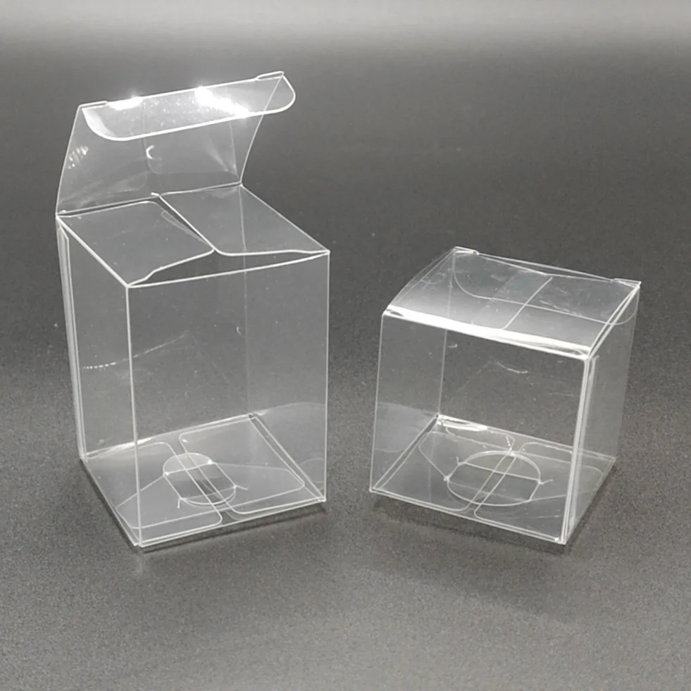 50 PCS Clear PVC Display Box Thick Wedding Party Birthday Christmas Cup Chocolate Toys Jewelry Flower Folding Gift Boxes
50 PCS Clear PVC Display Box Thick Wedding Party Birthday Christmas Cup Chocolate Toys Jewelry Flower Folding Gift Boxes