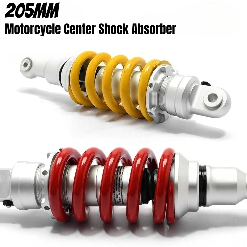 Универсальный мотоцикл 205 мм с гидравлическим центральным амортизатором для Yamaha Kawasaki Honda Suzuki SPARK135 150cc желтый/красный
Универсальный мотоцикл 205 мм с гидравлическим центральным амортизатором для Yamaha Kawasaki Honda Suzuki SPARK135 150cc желтый/красный