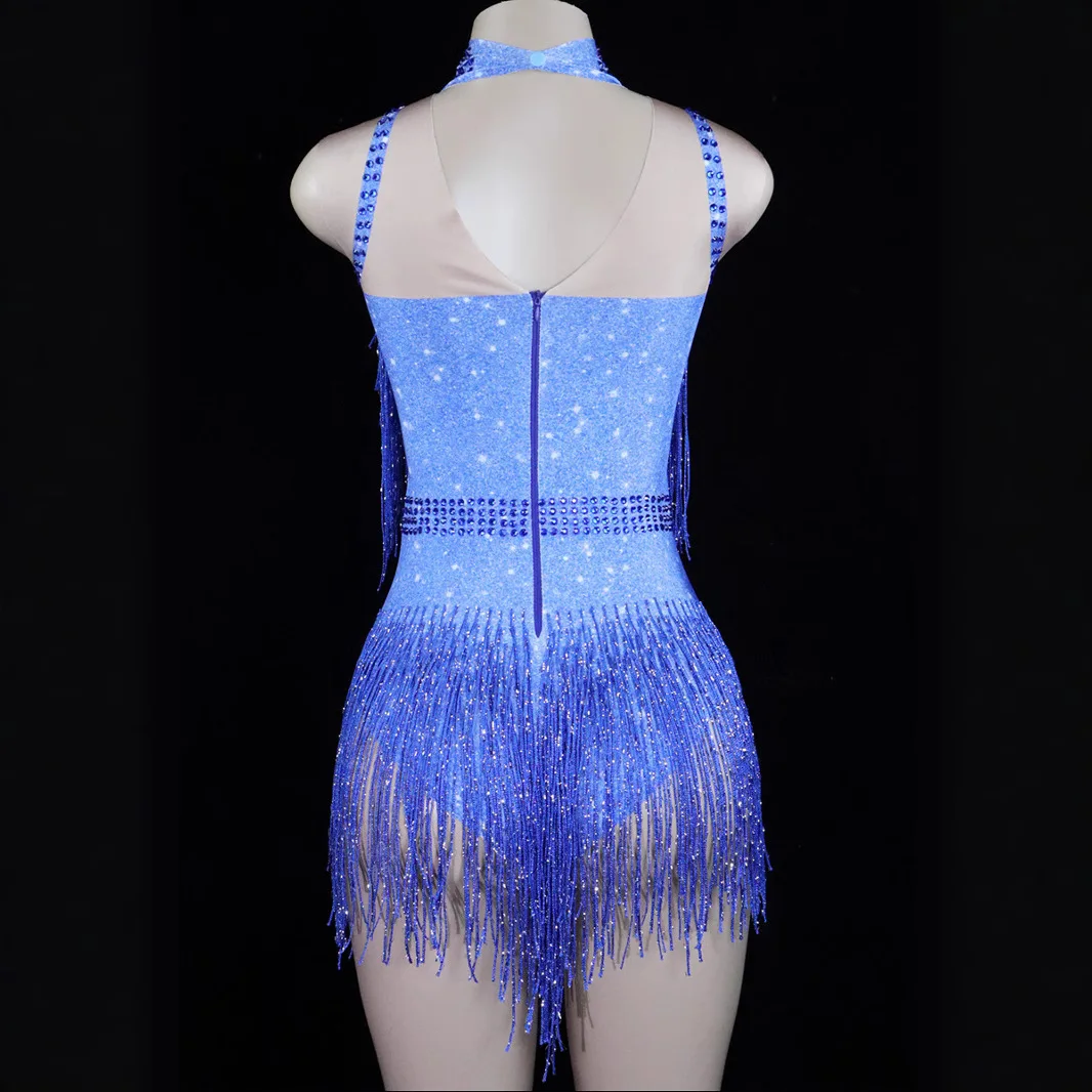 Europe and the United States hot-selling sexy multi-colored rhinestone fringed zipper sleeveless nightclub dance skirt flash dia
Europe and the United States hot-selling sexy multi-colored rhinestone fringed zipper sleeveless nightclub dance skirt flash dia