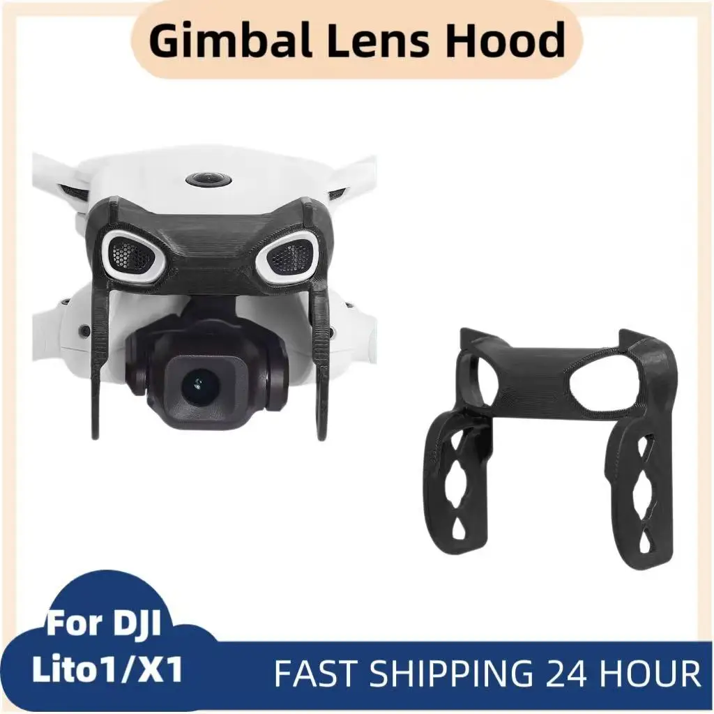 Light Blocking Gimbal Sun Hood Protective Lens Cover for DJI Lito 1/X1 Aerial Shooting
Light Blocking Gimbal Sun Hood Protective Lens Cover for DJI Lito 1/X1 Aerial Shooting