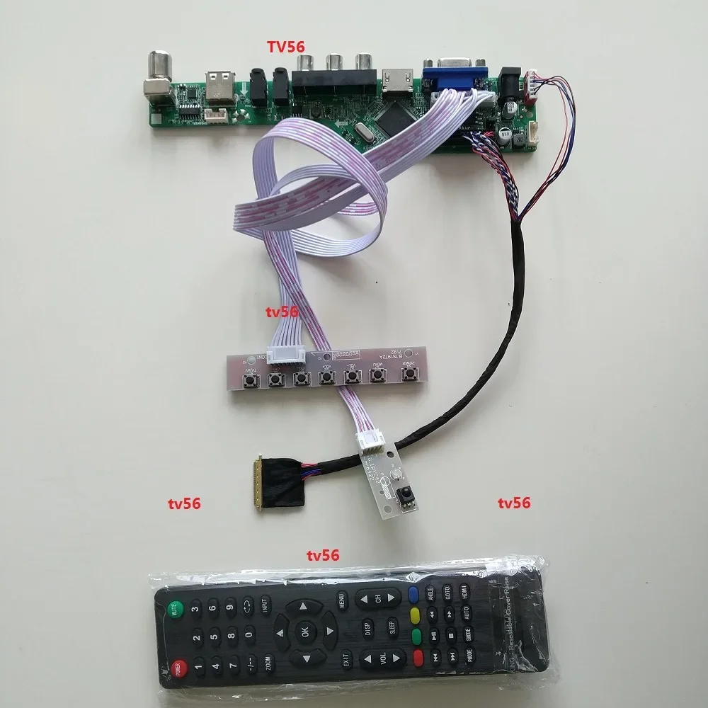 for 15.6" LTN156AT02 VGA LED USB AUDIO TV HDMI-compatible driver Controller Board display 1366*768 AV LCD panel monitor
for 15.6" LTN156AT02 VGA LED USB AUDIO TV HDMI-compatible driver Controller Board display 1366*768 AV LCD panel monitor