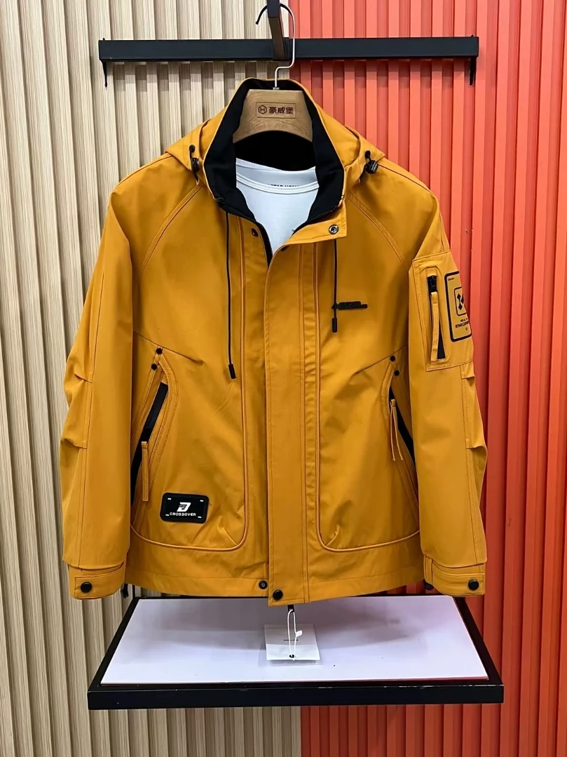Fashionable Detachable Hooded Jacket Men's Spring Autumn New Style Casual Versatile High-End Feeling Standard Fit Long Sleeve...
Fashionable Detachable Hooded Jacket Men's Spring Autumn New Style Casual Versatile High-End Feeling Standard Fit Long Sleeve...