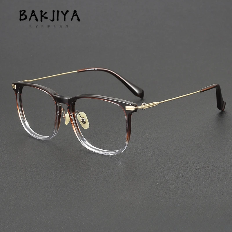 Vintage Handmade Acetate Titanium Glasses Frames 2025 New Men Retro Square Optical Prescription Eyeglasses Eyewear Frame Women
Vintage Handmade Acetate Titanium Glasses Frames 2025 New Men Retro Square Optical Prescription Eyeglasses Eyewear Frame Women