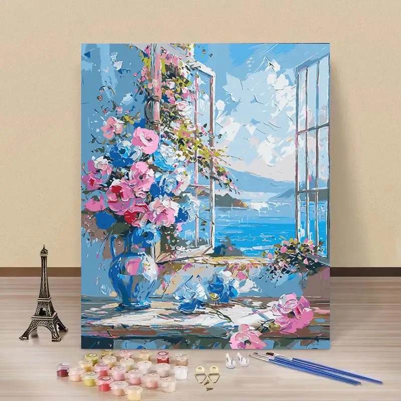 4301541 Digital oil painting living room decorative painting sofa background wall hanging painting
4301541 Digital oil painting living room decorative painting sofa background wall hanging painting