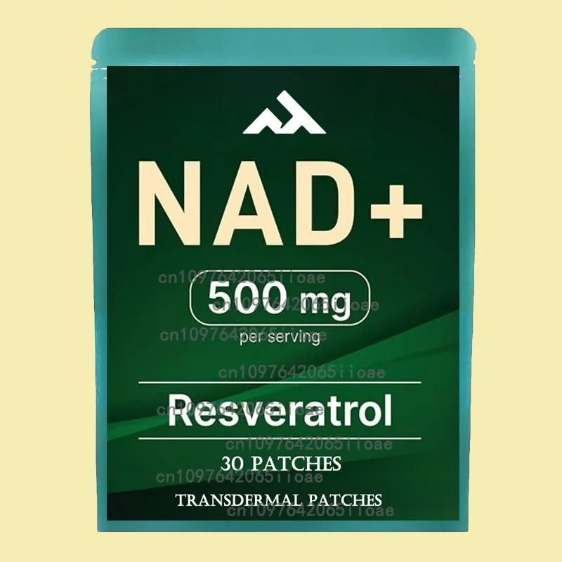 30 PatchesNad with Resveratrol Transdermal Patches Anti-Aging, Energy, & Brain Support
30 PatchesNad with Resveratrol Transdermal Patches Anti-Aging, Energy, & Brain Support
