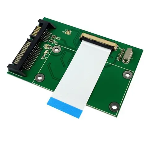 Nuovissimo convertitore adattatore SATA da 1,8" ZIF/LIF CE HDD per disco rigido SSD a 7+15 a 22 pin