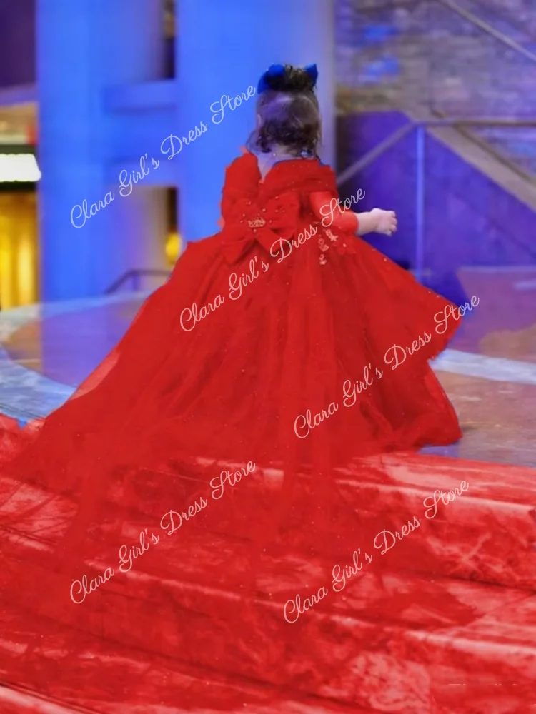 Красное платье с цветочным узором для девочек, рукава три четверти, бант, одежда для девочек, одежда для крещения, свадьбы, фестиваля, мероприятия, причастия
Красное платье с цветочным узором для девочек, рукава три четверти, бант, одежда для девочек, одежда для крещения, свадьбы, фестиваля, мероприятия, причастия