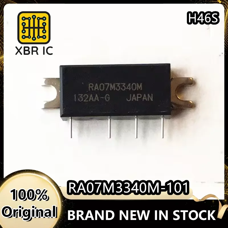 (1/10 piece) RA07M3340M-101 RA07M3340M H46S high frequency RF module New original authentic spot fast delivery
(1/10 piece) RA07M3340M-101 RA07M3340M H46S high frequency RF module New original authentic spot fast delivery
