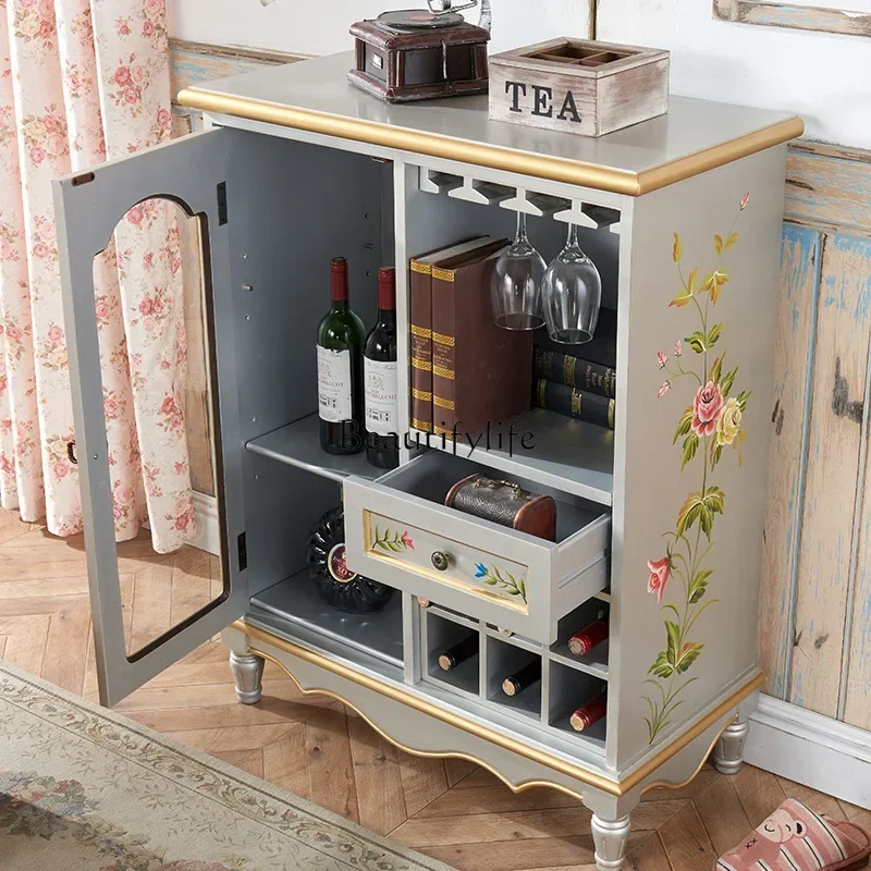 yj7 American wine cabinet modern simple storage storage small apartment display low cabinetL
yj7 American wine cabinet modern simple storage storage small apartment display low cabinetL