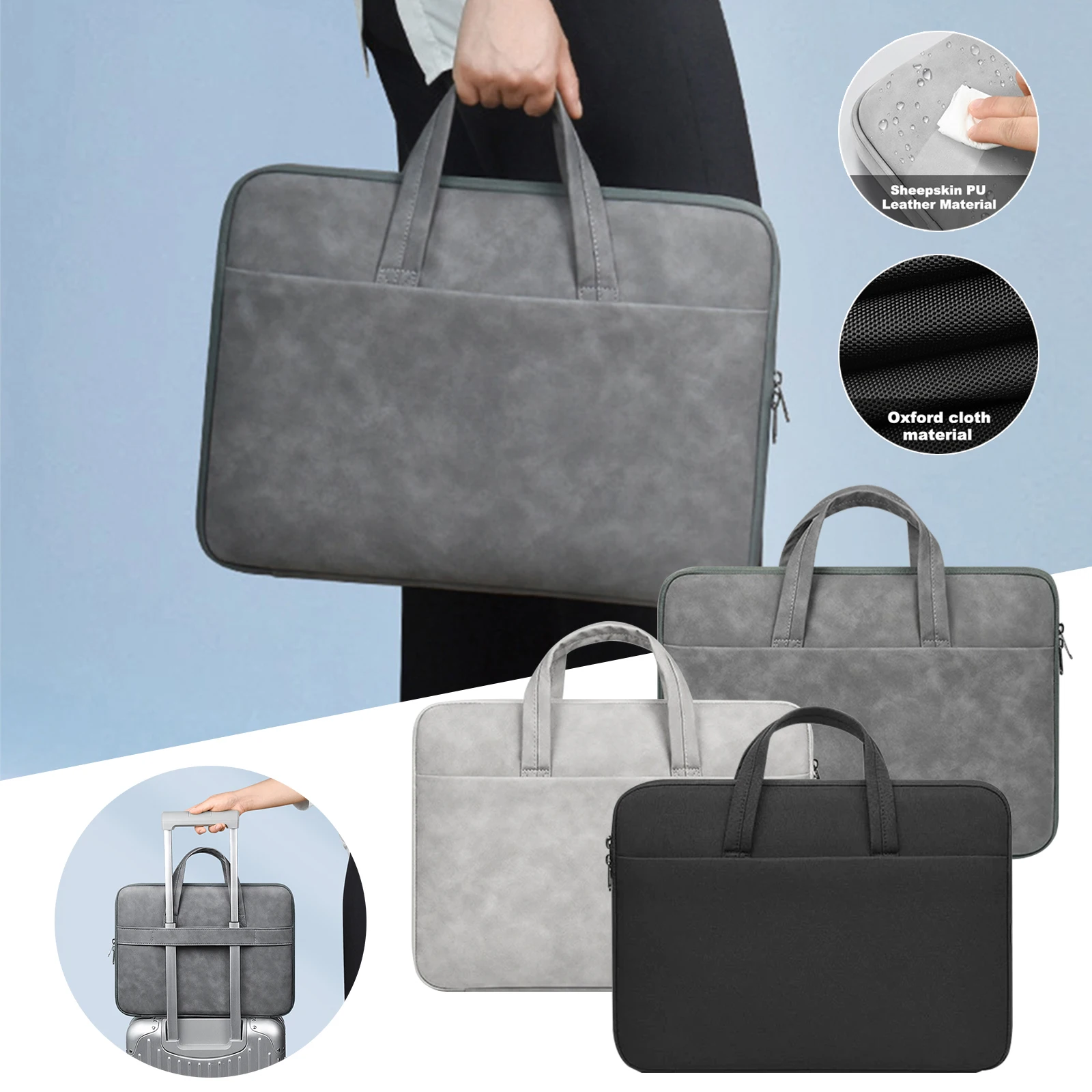 Waterproof Laptop Sleeve Carry Case Cover Bag MacBook Lenovo Dell HP 13" 15" 16"
Waterproof Laptop Sleeve Carry Case Cover Bag MacBook Lenovo Dell HP 13" 15" 16"