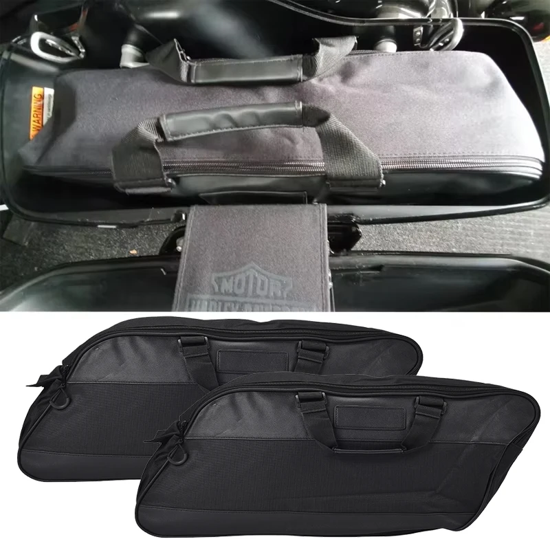 Motorcycle Saddle Bag Luggage Rack Liner Saddlebag For Harley Touring Road King Electra Street Glide Ultra Tour FLTR FLHX 93-20
Motorcycle Saddle Bag Luggage Rack Liner Saddlebag For Harley Touring Road King Electra Street Glide Ultra Tour FLTR FLHX 93-20