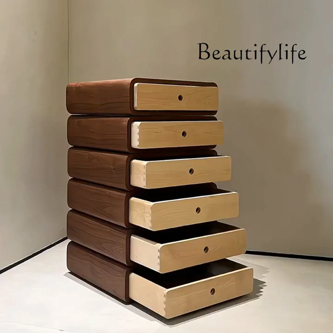 A Italian minimalist solid wood six-chest cabinet modern minimalist living room bedroom chest of drawers storage bedside cabinet
A Italian minimalist solid wood six-chest cabinet modern minimalist living room bedroom chest of drawers storage bedside cabinet
