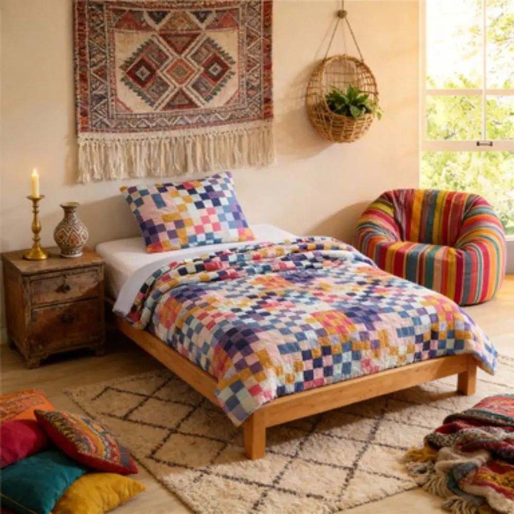 Textured MultiCheck Comforter Set, Twin TwinXL
Textured MultiCheck Comforter Set, Twin TwinXL