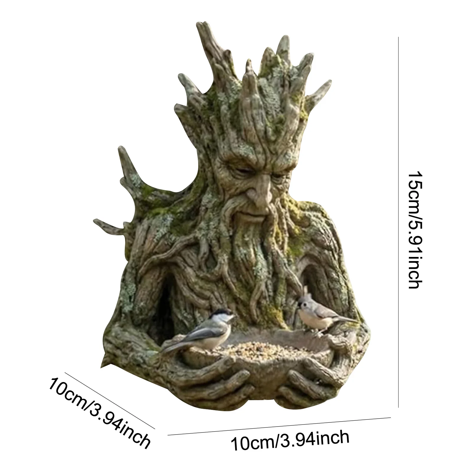 Птичья кормушка из смолы со скрытым отверстием для подвешивания, уникальное украшение для деревьев, многофункциональные садовые декорации для любителей птиц
Птичья кормушка из смолы со скрытым отверстием для подвешивания, уникальное украшение для деревьев, многофункциональные садовые декорации для любителей птиц