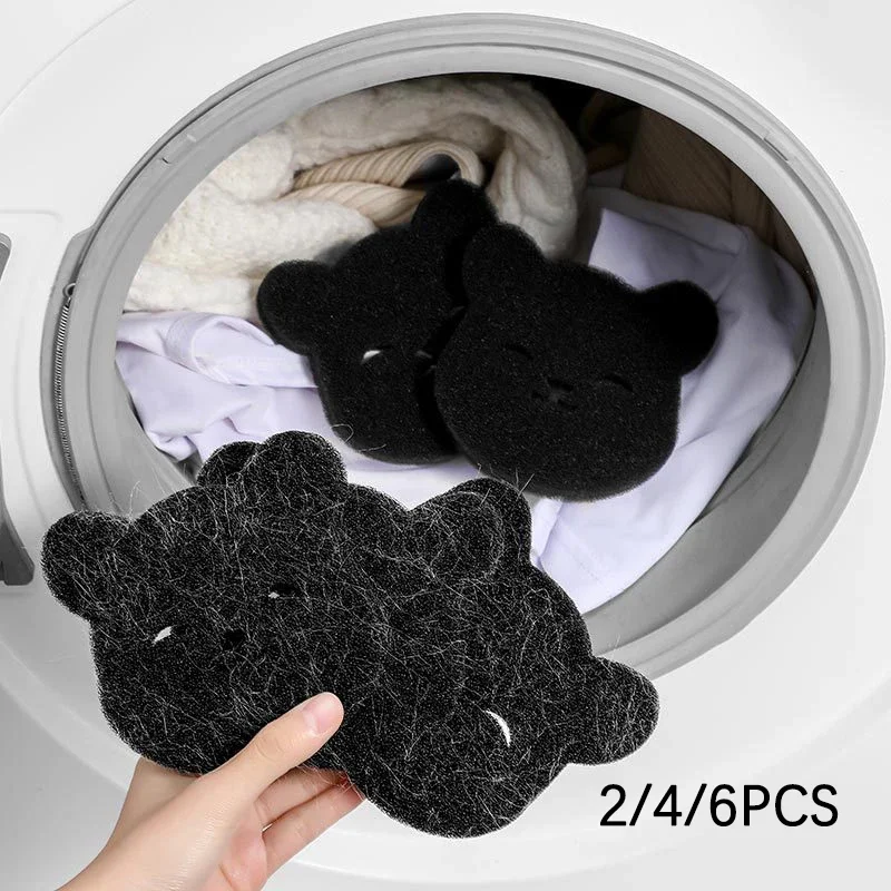 2-6Pcs Pet Hair Remover Bear Shape Laundry Balls Washing Machine Lint Catcher Reusable Clothes Sofa Cat Dog Cleaning Sponge
2-6Pcs Pet Hair Remover Bear Shape Laundry Balls Washing Machine Lint Catcher Reusable Clothes Sofa Cat Dog Cleaning Sponge
