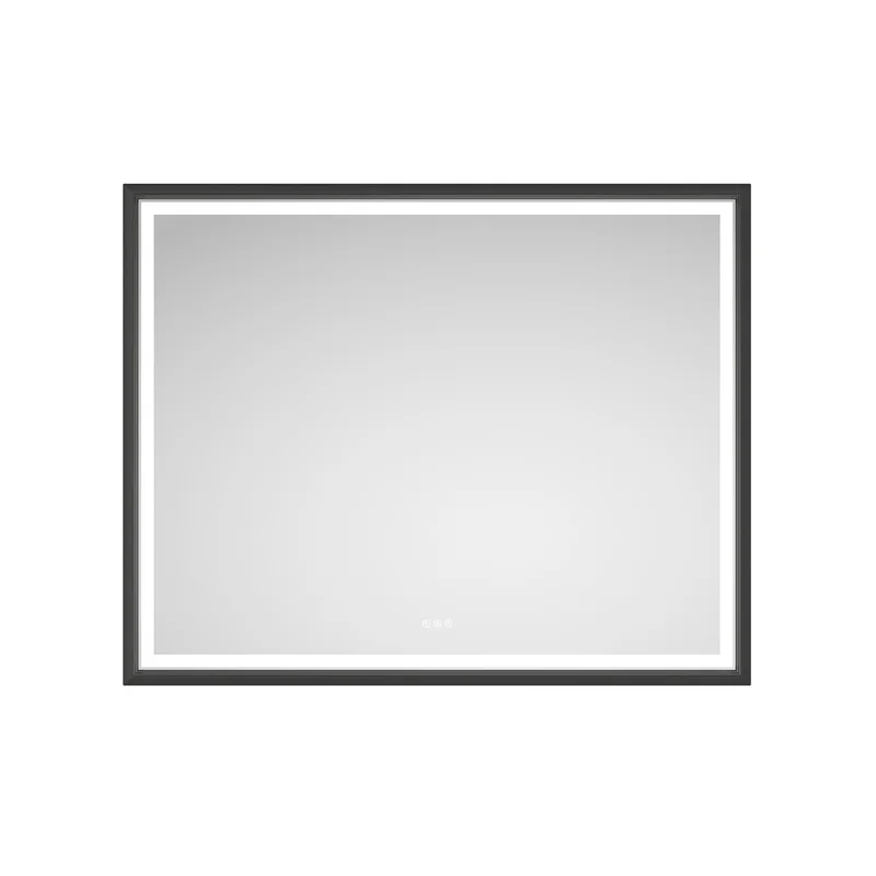 60x48 Inch LED Bathroom Mirror with Aluminum Frame, Wall-Mounted Vanity Mirror, Anti-Fog, Memory Function, 3 Color Temperatures, Stepless Dimmable
60x48 Inch LED Bathroom Mirror with Aluminum Frame, Wall-Mounted Vanity Mirror, Anti-Fog, Memory Function, 3 Color Temperatures, Stepless Dimmable