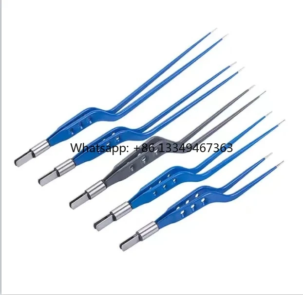 In Stock High Quality Surgical Instrument Foot Controlled Autoclavable Electrosurgical Reusable Bayonet Bipolar Forceps Hot Sale
In Stock High Quality Surgical Instrument Foot Controlled Autoclavable Electrosurgical Reusable Bayonet Bipolar Forceps Hot Sale