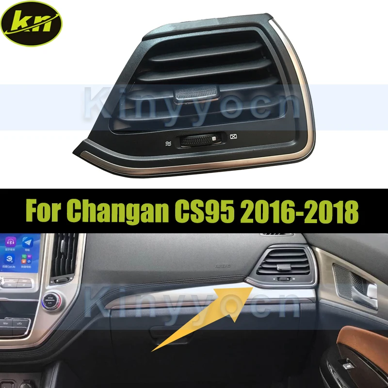 Передняя вентиляционная решетка кондиционера для Changan CS95 2016-2018, передняя приборная панель, центральная консоль, вентиляционное отверстие кондиционера
Передняя вентиляционная решетка кондиционера для Changan CS95 2016-2018, передняя приборная панель, центральная консоль, вентиляционное отверстие кондиционера