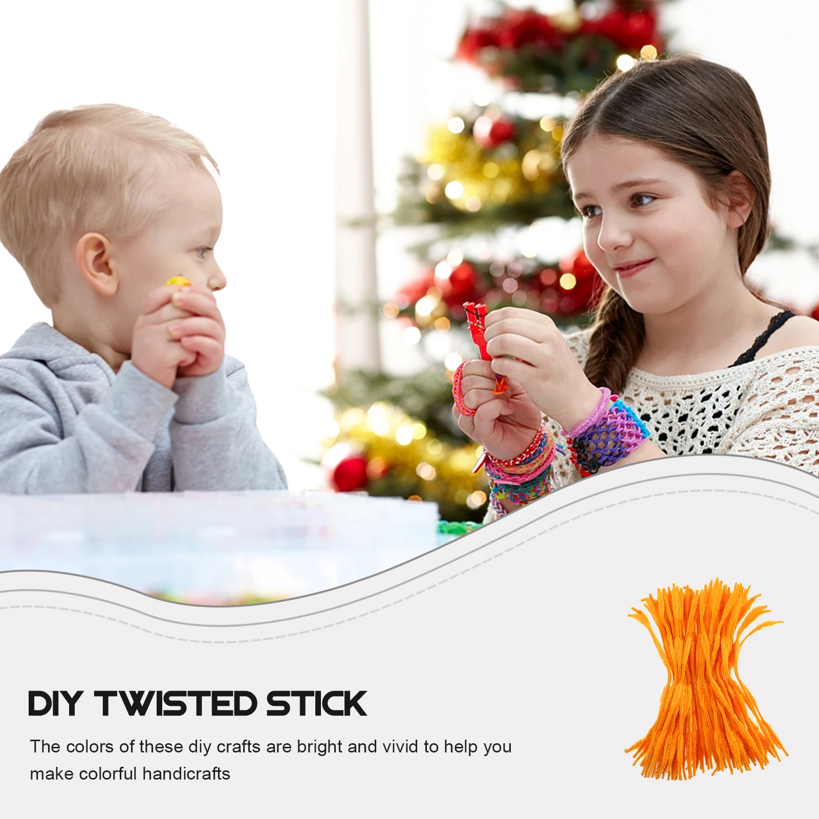 100pcs Twist Rod Chenille Stems Craft Pipe Cleaners Fuzzy Supplies DIY Accessories Kids Toy Handmade Material Bright Colors
100pcs Twist Rod Chenille Stems Craft Pipe Cleaners Fuzzy Supplies DIY Accessories Kids Toy Handmade Material Bright Colors