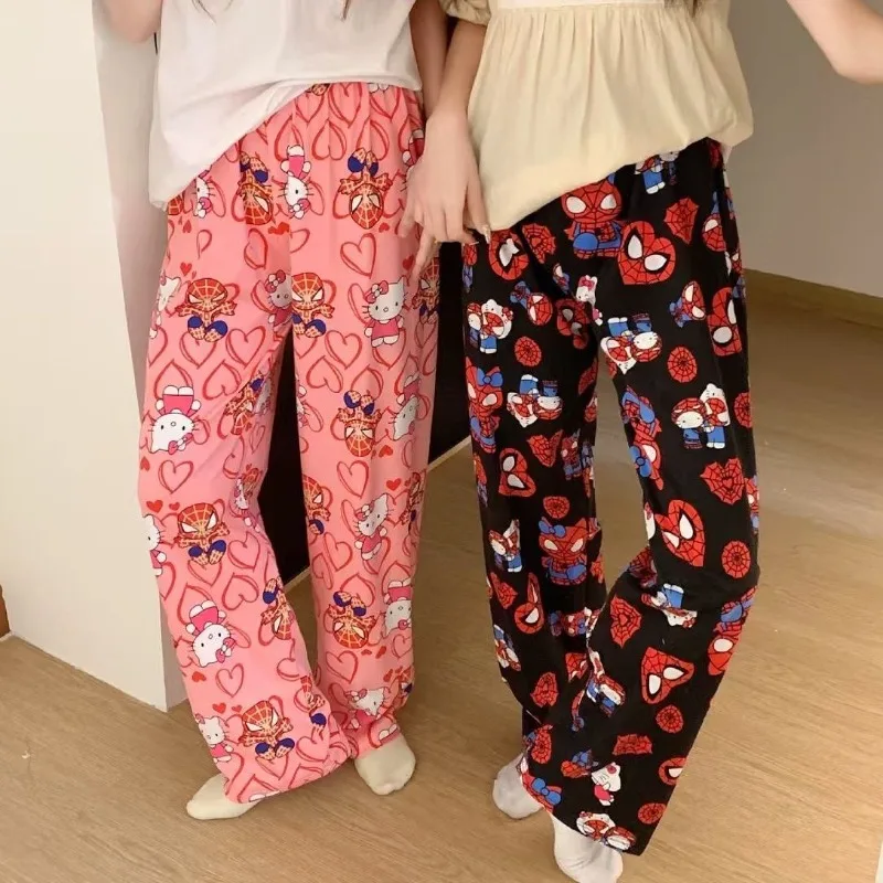 Sanrio Hello Kitty Trousers Thin Style Loose Comfortable Beach Outdoor Casual Pajamas Home Gifts Cute Soft Light Cool in Summer
Sanrio Hello Kitty Trousers Thin Style Loose Comfortable Beach Outdoor Casual Pajamas Home Gifts Cute Soft Light Cool in Summer