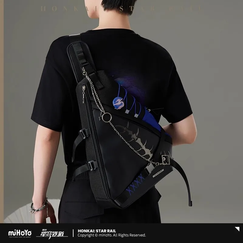 miHoYo Honkai: StarRail Official Game Peripheral New Raiden Bosenmori Mei Theme Impression Series Crossbody Bag Backpack Gift
miHoYo Honkai: StarRail Official Game Peripheral New Raiden Bosenmori Mei Theme Impression Series Crossbody Bag Backpack Gift
