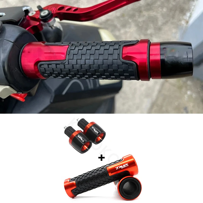 Motorcycle Handlebar Grips CNC Rubber Moto Handle Thruster Grips For Yamaha TMAX 560 Tech Max TMAX560 T-MAX 560 2019 2020 2021
Motorcycle Handlebar Grips CNC Rubber Moto Handle Thruster Grips For Yamaha TMAX 560 Tech Max TMAX560 T-MAX 560 2019 2020 2021