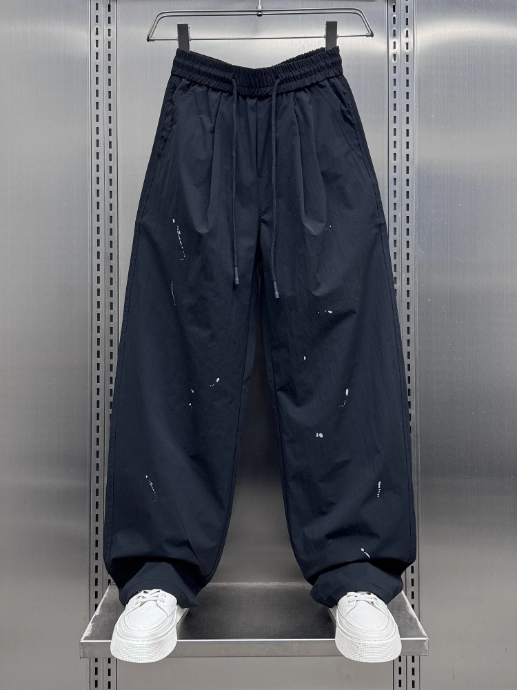 Мужские летние тонкие быстросохнущие дышащие повседневные брюки прямого кроя свободного силуэта Haome Knife
Мужские летние тонкие быстросохнущие дышащие повседневные брюки прямого кроя свободного силуэта Haome Knife