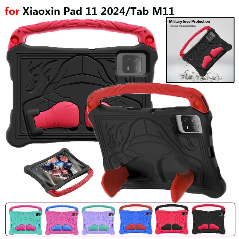 Для Lenovo Tab M11 TB330FU 11 "Xiaoxin Pad 11 дюймов 2024 TB331FC B11 K11 Чехол Eva Kids Безопасная противоударная подставка Чехол для планшета 
Для Lenovo Tab M11 TB330FU 11 "Xiaoxin Pad 11 дюймов 2024 TB331FC B11 K11 Чехол Eva Kids Безопасная противоударная подставка Чехол для планшета