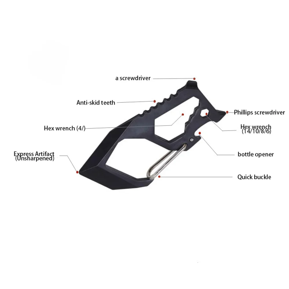 Brand New Bottle Opener Keychain Clip Multi-tools Multifunctional Outdoor Pocket Tool Portable Aluminum Alloy
Brand New Bottle Opener Keychain Clip Multi-tools Multifunctional Outdoor Pocket Tool Portable Aluminum Alloy