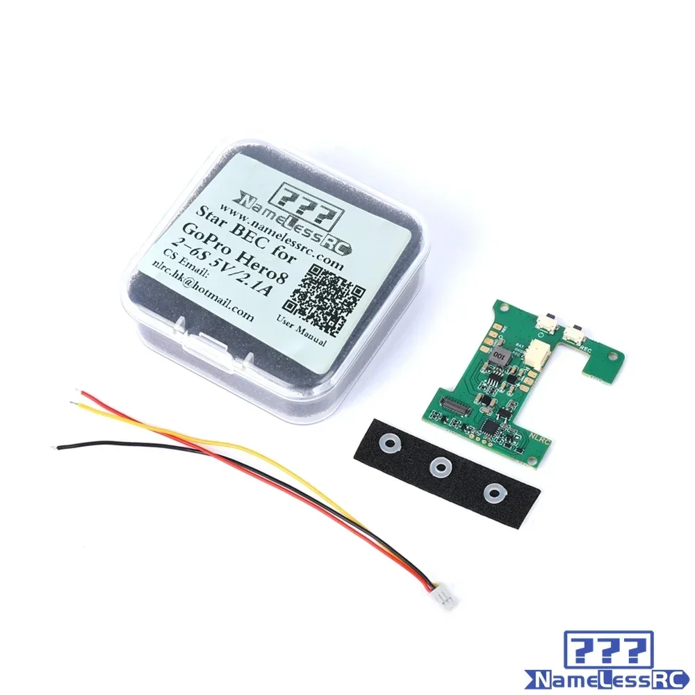 2,4 г модуль NameLessRC Star BEC 2-6S 5 В/2,1 А для Gopro Hero8 Naked Refit FPV Freestyle Cinewhoop канальный дрон DIY Запчасти
2,4 г модуль NameLessRC Star BEC 2-6S 5 В/2,1 А для Gopro Hero8 Naked Refit FPV Freestyle Cinewhoop канальный дрон DIY Запчасти