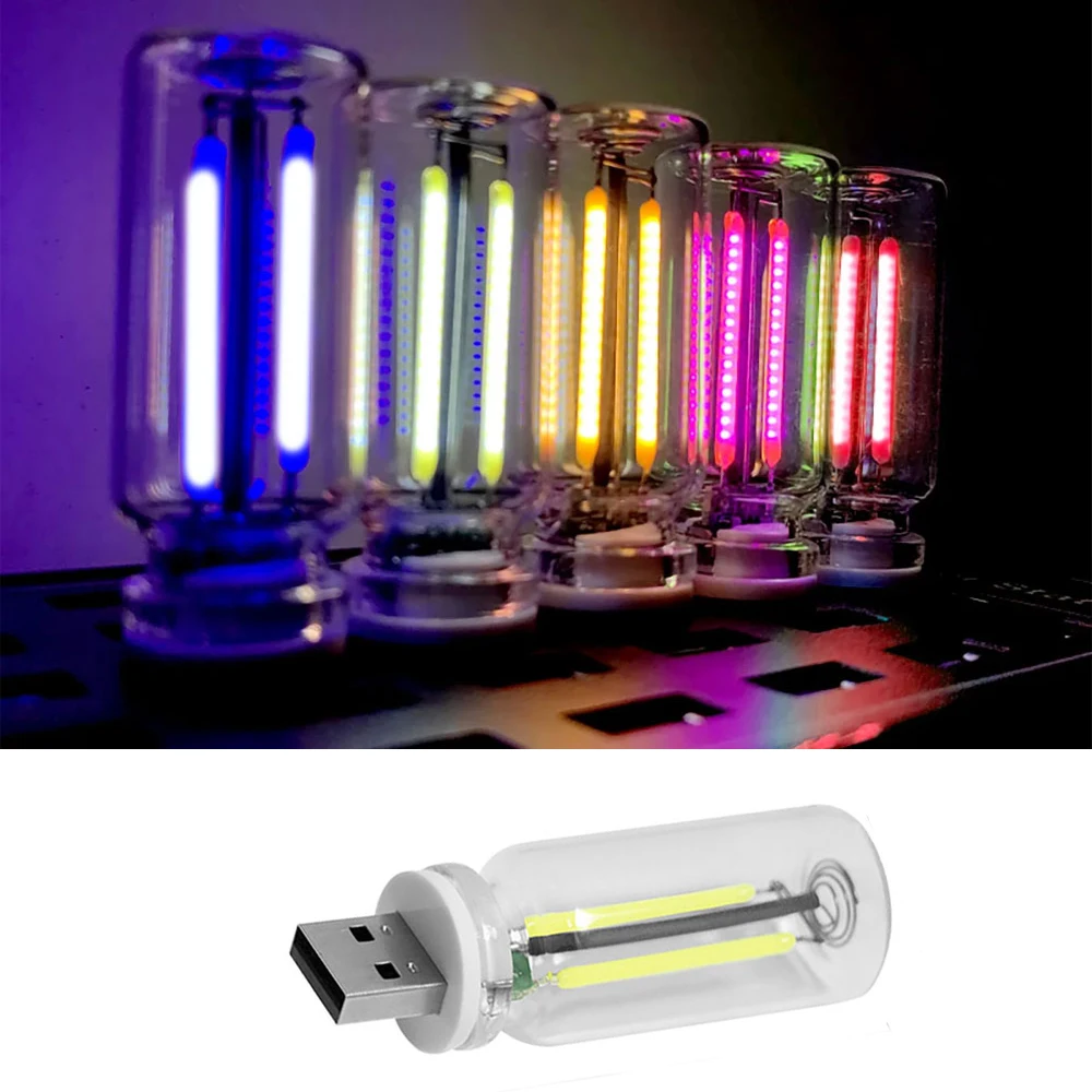 1pc Touch Dimmable Car USB Night Light LED Filament Lamp Auto Portable Lighting Plug and Play Decorative Atmosphere Light
1pc Touch Dimmable Car USB Night Light LED Filament Lamp Auto Portable Lighting Plug and Play Decorative Atmosphere Light