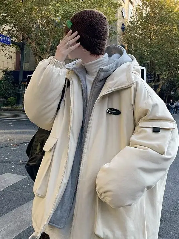 Loose Fit Thiened Cotton Jaet Workwear Men's Autumn Winter New Sle Big Size Trendy Brand Youthful Feel Cotton Coat
Loose Fit Thiened Cotton Jaet Workwear Men's Autumn Winter New Sle Big Size Trendy Brand Youthful Feel Cotton Coat