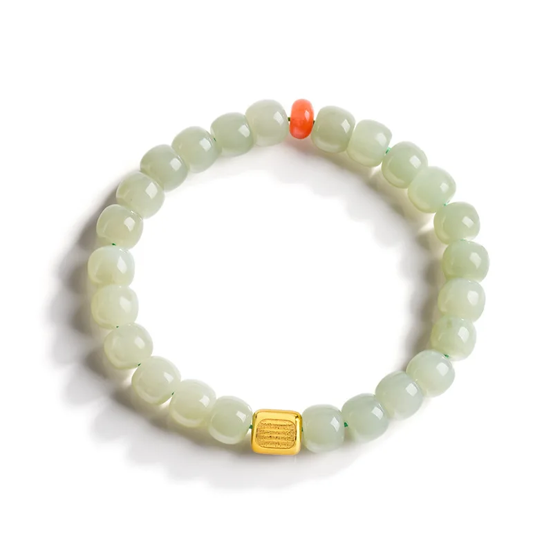 Natural Old Material Hotan Jade Sapphire Bracelet Jade Women Antique S925 Silver Accessories Gift High-end Wholesale Jewelry
Natural Old Material Hotan Jade Sapphire Bracelet Jade Women Antique S925 Silver Accessories Gift High-end Wholesale Jewelry