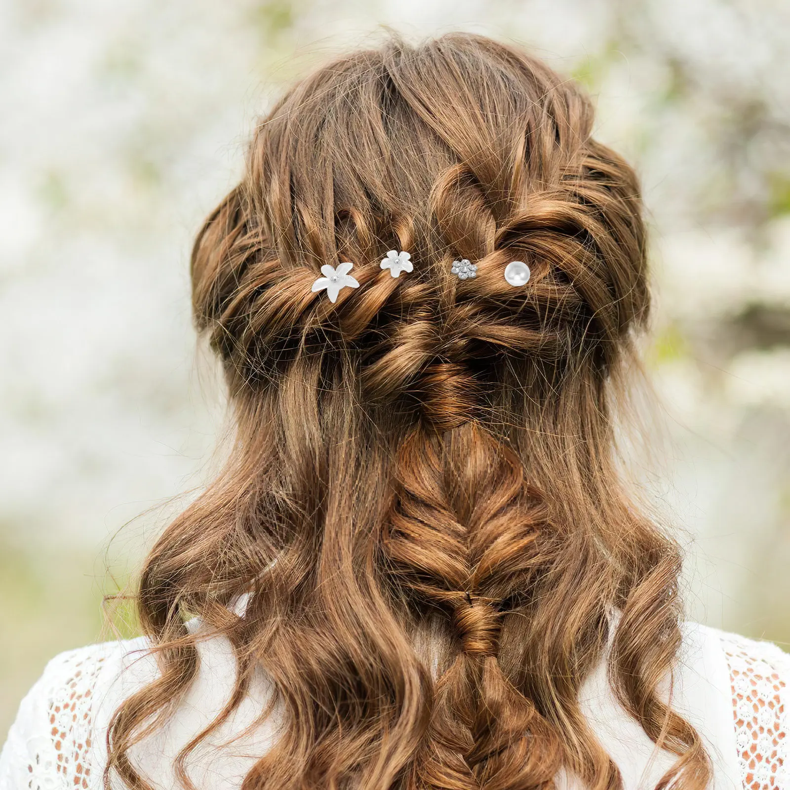30Pcs Pearl Rhinestone Wedding Hair Pins Assorted Styles U Shaped French Fork Crystal Flower Bridal Hair Clips for Brides Prom
30Pcs Pearl Rhinestone Wedding Hair Pins Assorted Styles U Shaped French Fork Crystal Flower Bridal Hair Clips for Brides Prom