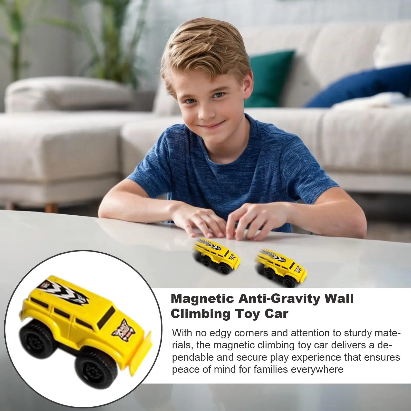 Magnetic Climbing Toy Car Inertial Magnetic Levitation Car Educational Climber Toy Learning Games Preschool Learning Activities
Magnetic Climbing Toy Car Inertial Magnetic Levitation Car Educational Climber Toy Learning Games Preschool Learning Activities
