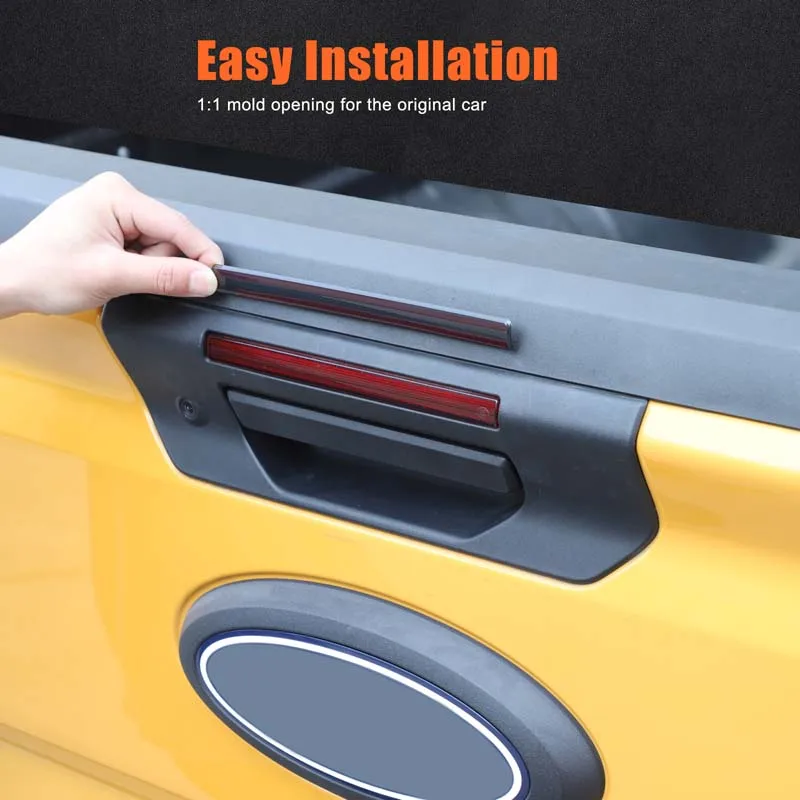 Для Ford Ranger 2023-2026: Декоративная накладка на стоп-сигнал задней двери из АБС-пластика, аксессуары для автомобиля
Для Ford Ranger 2023-2026: Декоративная накладка на стоп-сигнал задней двери из АБС-пластика, аксессуары для автомобиля