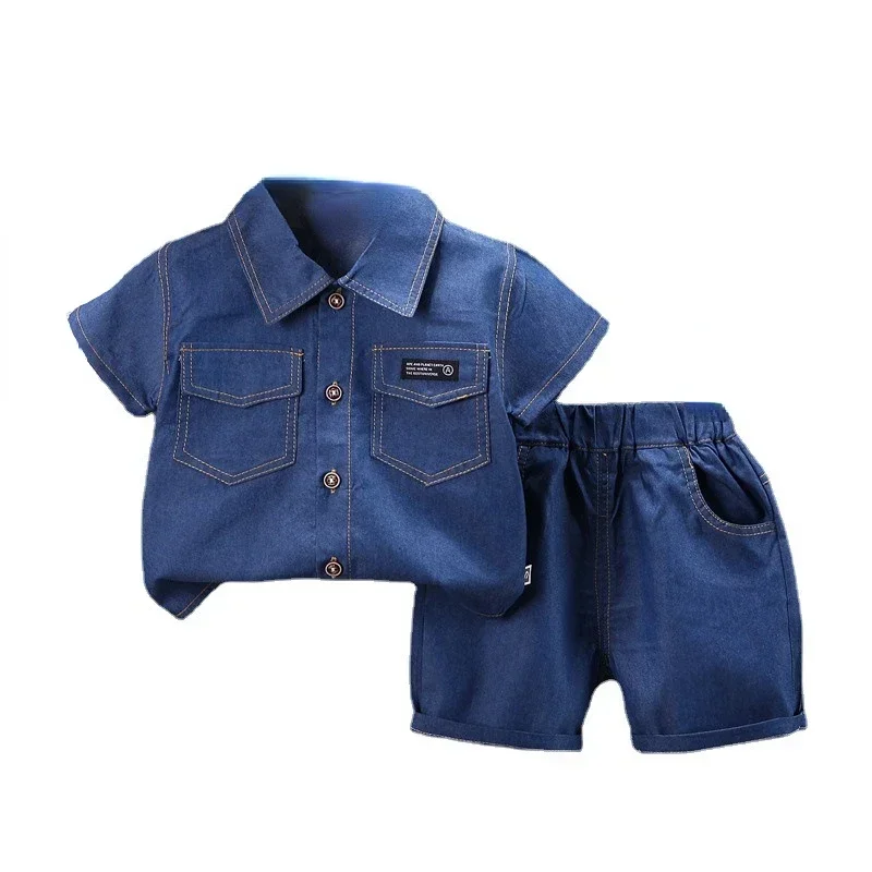 New Summer Baby Clothes Suit Children Outfits Boys Fashion Solid Shirt Shorts 2Pcs/Sets Toddler Casual Costume Kids Sportswear
New Summer Baby Clothes Suit Children Outfits Boys Fashion Solid Shirt Shorts 2Pcs/Sets Toddler Casual Costume Kids Sportswear