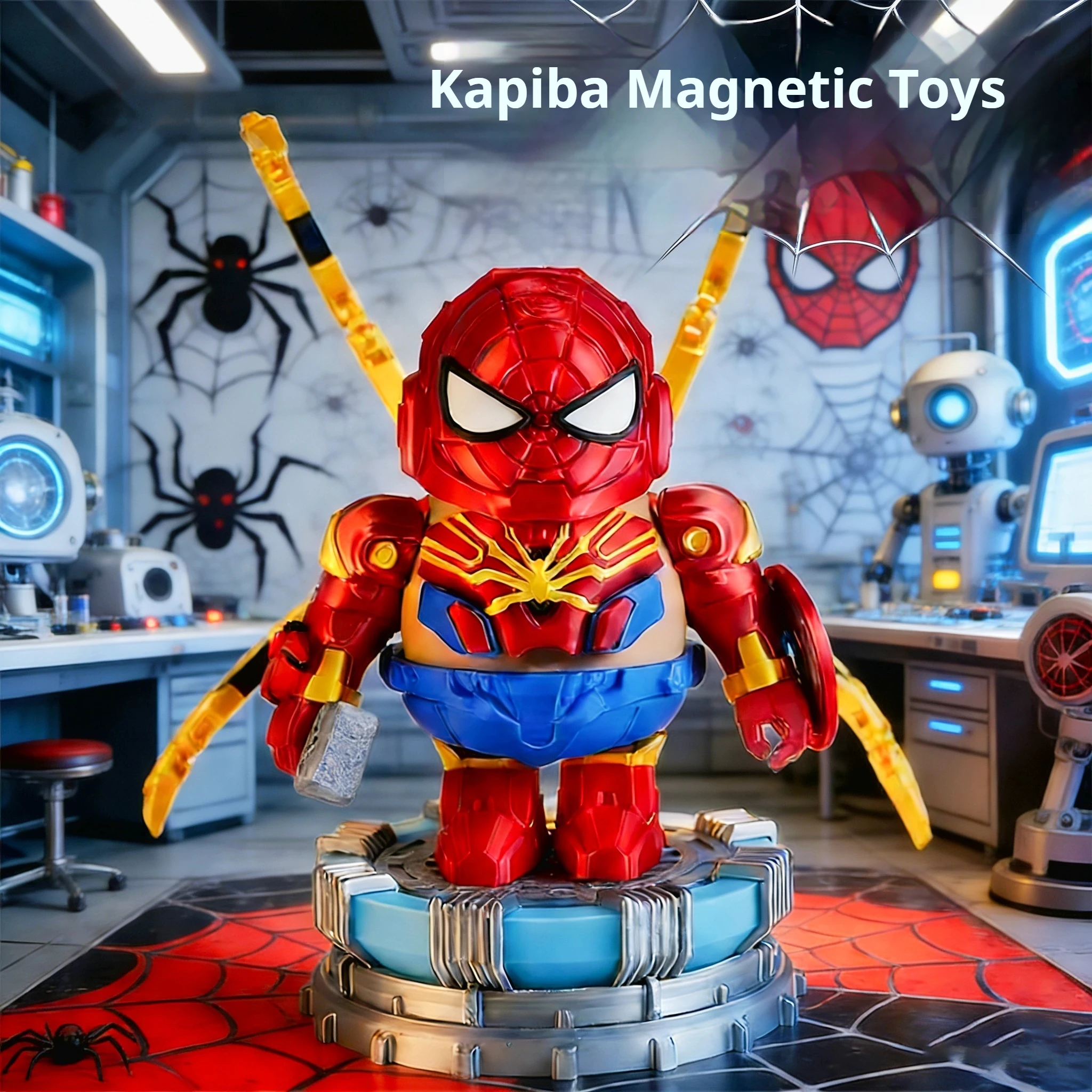 Capybara Iron Man Spiderman Magnetic Suit 3d Printed Handmade Collectible Figurine Model Toy Kids Gift Decor Color Box
Capybara Iron Man Spiderman Magnetic Suit 3d Printed Handmade Collectible Figurine Model Toy Kids Gift Decor Color Box