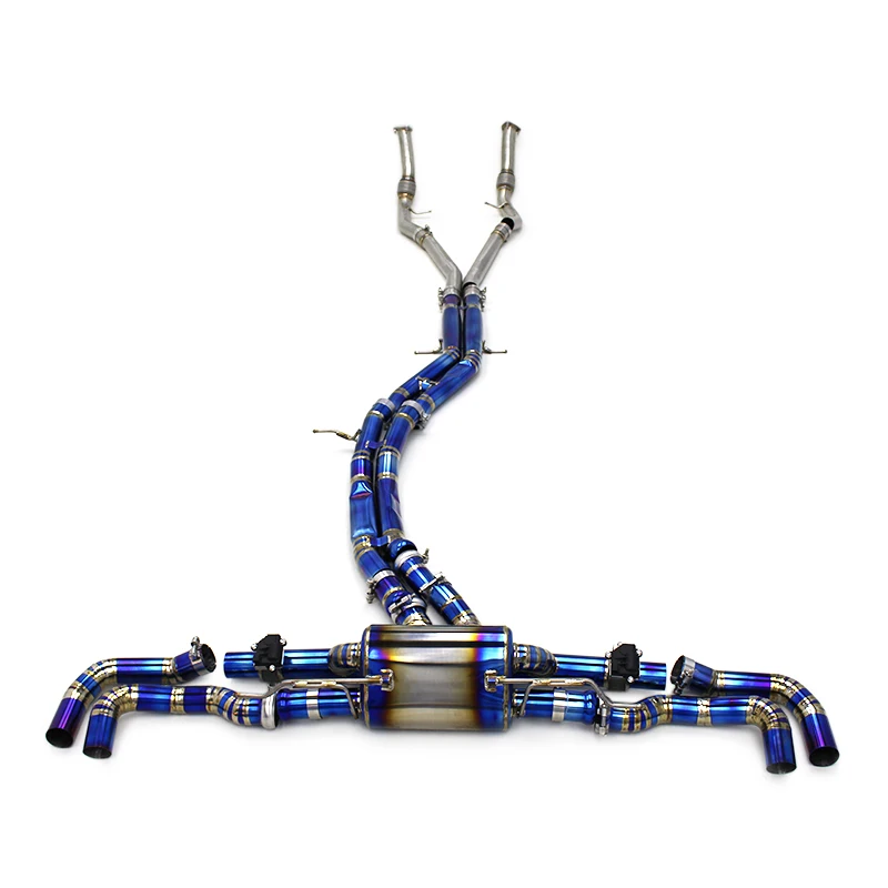 Race High Performance Full Catback Exhaust For Audi SQ8 4.0T 2018-2024 Titanium Muffler Exhaust Pipe System With Front Pipe
Race High Performance Full Catback Exhaust For Audi SQ8 4.0T 2018-2024 Titanium Muffler Exhaust Pipe System With Front Pipe