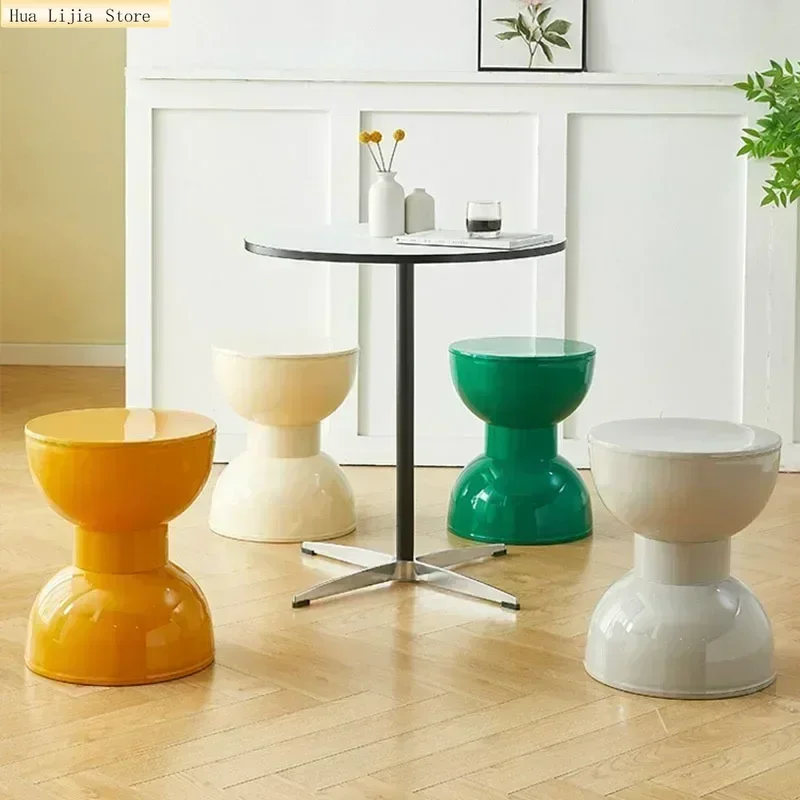 Creative Shoe Changing Stool Thickened Household Cream Dining Stool Living Room Coffee Table Stool Plastic Round Stools
Creative Shoe Changing Stool Thickened Household Cream Dining Stool Living Room Coffee Table Stool Plastic Round Stools