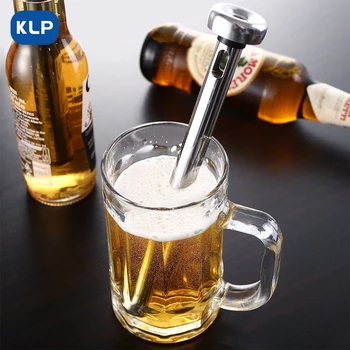 KLP 스테인레스 스틸 아이스 와인 스틱, 맥주 아이스 와인 스틱, 와인 액세서리 바 도구, 레스토랑 도구