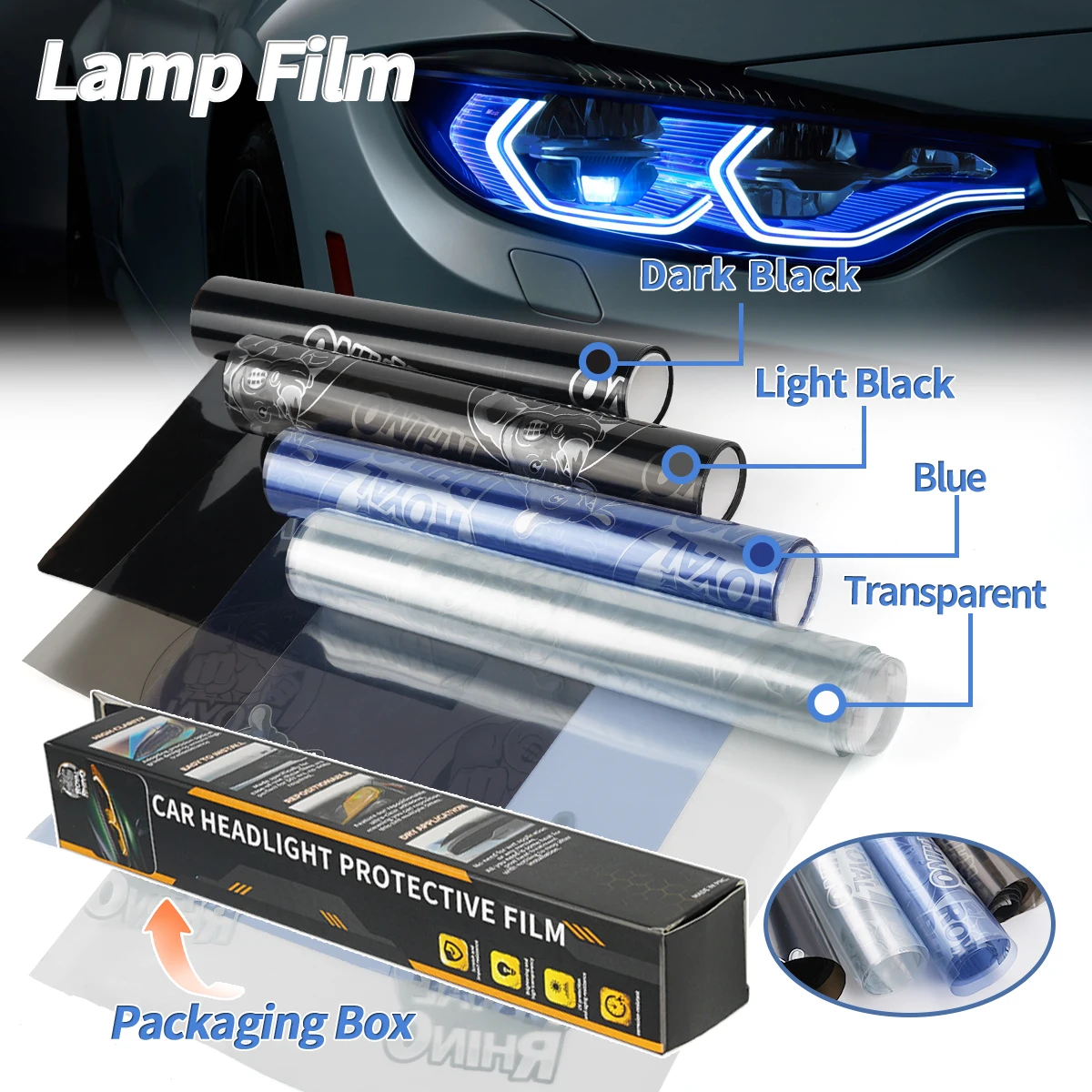 Quality Car Light Headlight Taillight Tint Vinyl Film Headlight Foil Sticker Premium Quality Film on Headlights Car Accessories
Quality Car Light Headlight Taillight Tint Vinyl Film Headlight Foil Sticker Premium Quality Film on Headlights Car Accessories