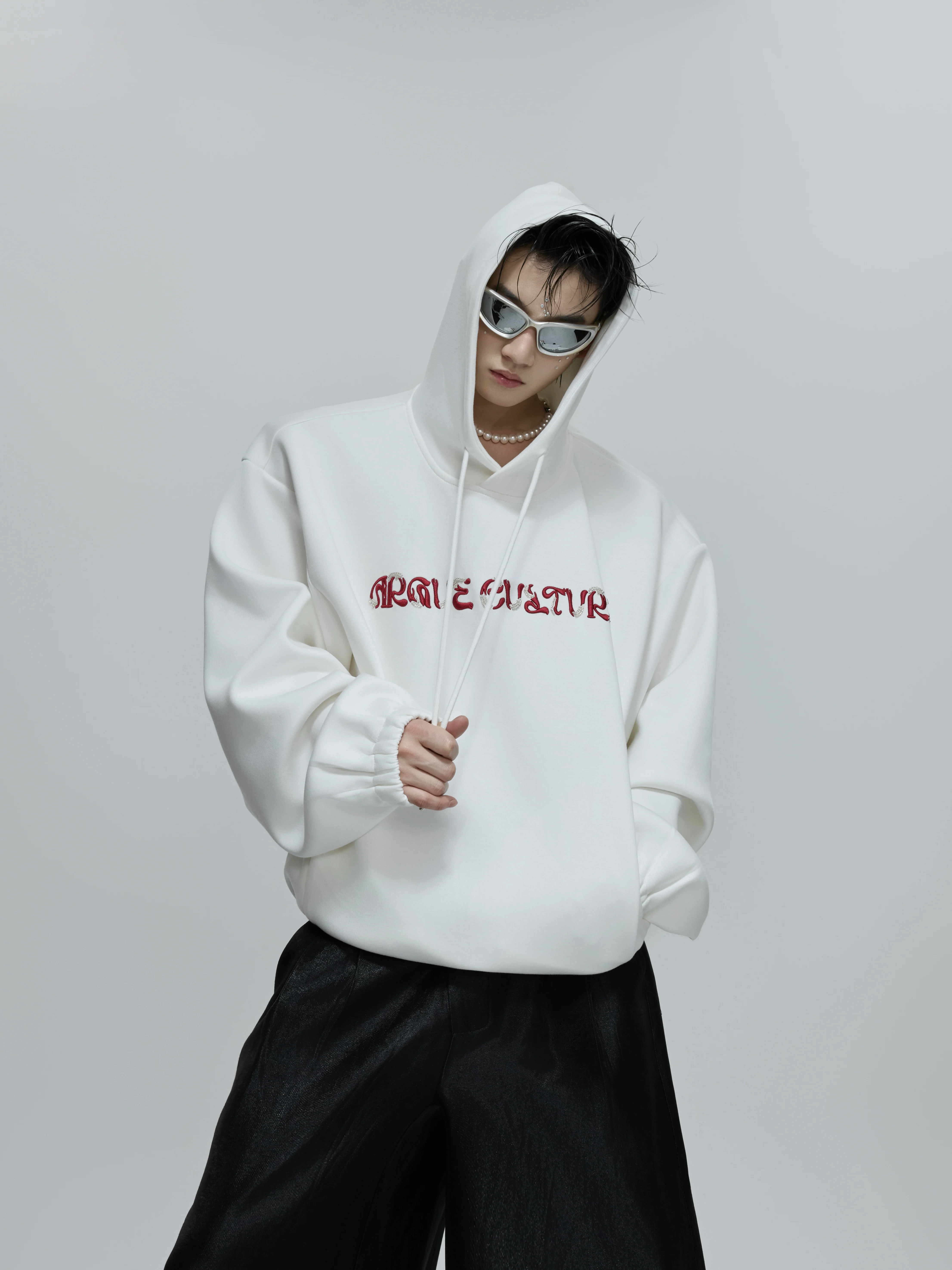 ArguE CulturE Heavyweight Bead Embroidery Hoodie Loose Fit Space Cotton Long Sleeve Sweatshirt Casual Unisex Spring Autumn
ArguE CulturE Heavyweight Bead Embroidery Hoodie Loose Fit Space Cotton Long Sleeve Sweatshirt Casual Unisex Spring Autumn