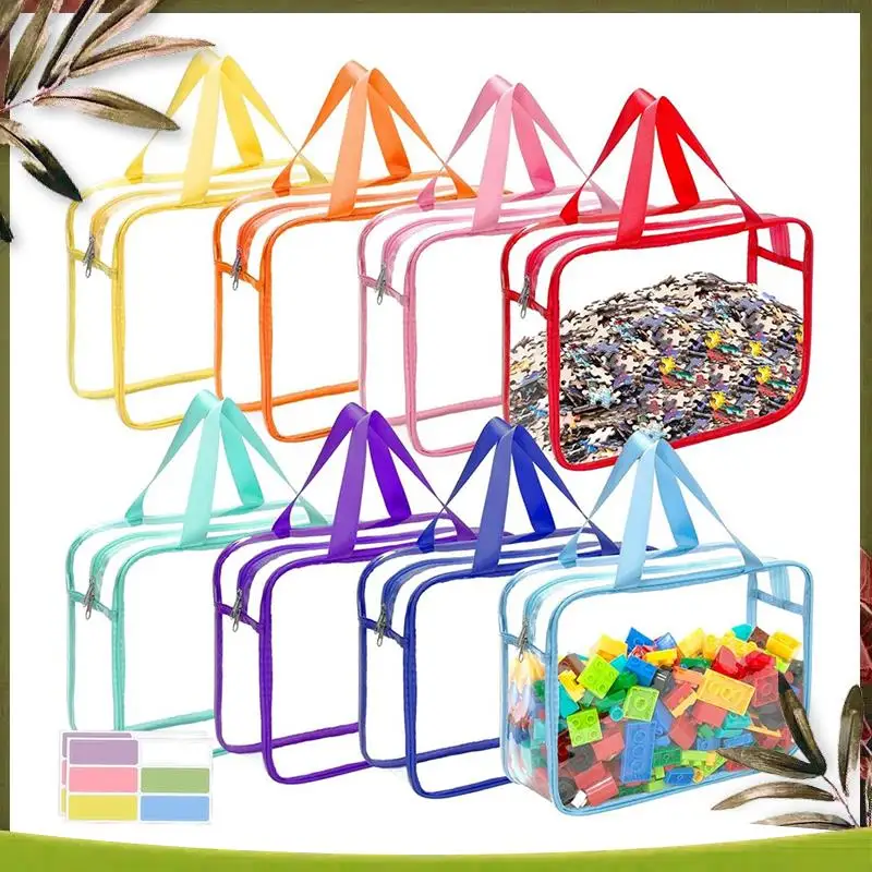 A08P-8 упаковок прозрачных сумок для хранения из ПВХ на молнии для пазлов и строительных блоков, водонепроницаемые органайзеры
A08P-8 упаковок прозрачных сумок для хранения из ПВХ на молнии для пазлов и строительных блоков, водонепроницаемые органайзеры