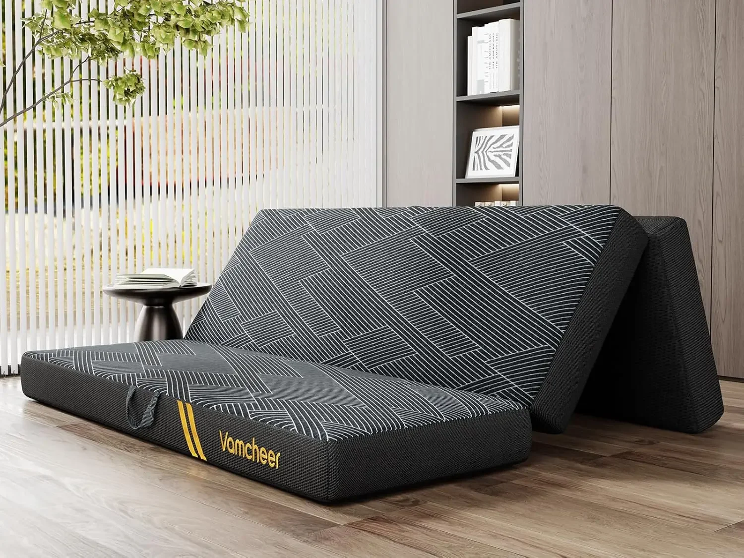 Трехскладной матрас, 6-дюймовый складной матрас King, тройной коврик из пены с эффектом памяти со складным и моющимся чехлом, ха
Трехскладной матрас, 6-дюймовый складной матрас King, тройной коврик из пены с эффектом памяти со складным и моющимся чехлом, ха