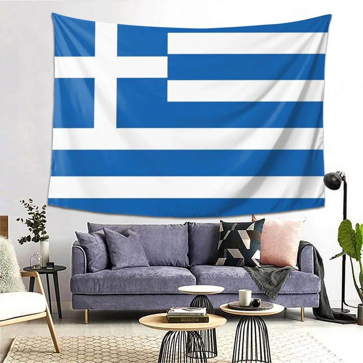 Greek Flag National Flag Of Greece Tapestry Decoration Art Aesthetic Tapestries Living Room Bedroom Home Wall Cloth Wall Hanging
Greek Flag National Flag Of Greece Tapestry Decoration Art Aesthetic Tapestries Living Room Bedroom Home Wall Cloth Wall Hanging