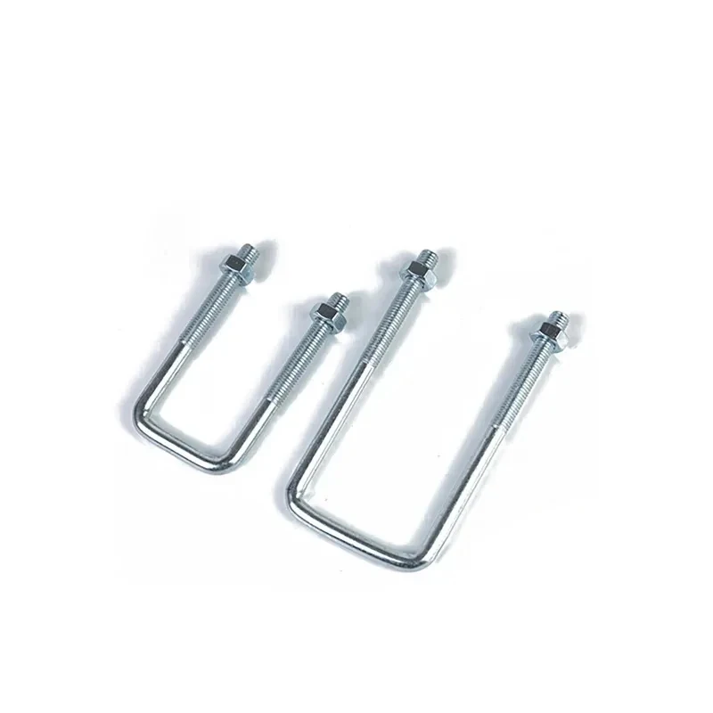 Galvanized U Bolt Square Clamp Kit Right Angle Pipe Mounting Fastener M6 M8 M10 M12 M14 M16 Carbon Steel
Galvanized U Bolt Square Clamp Kit Right Angle Pipe Mounting Fastener M6 M8 M10 M12 M14 M16 Carbon Steel